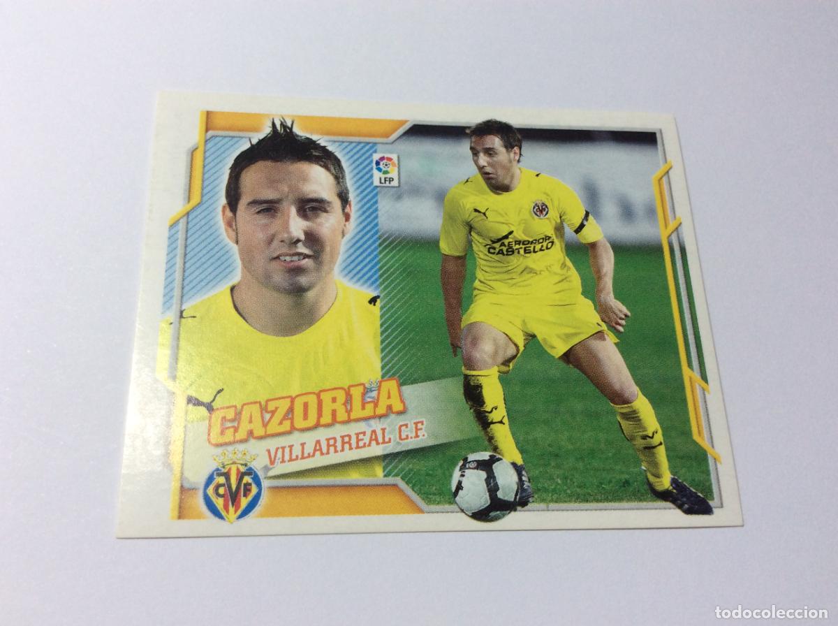 Cromos de f&uacute;tbol: Cazorla Villarreal CF Liga Este 2010 2011 10 11 Panini