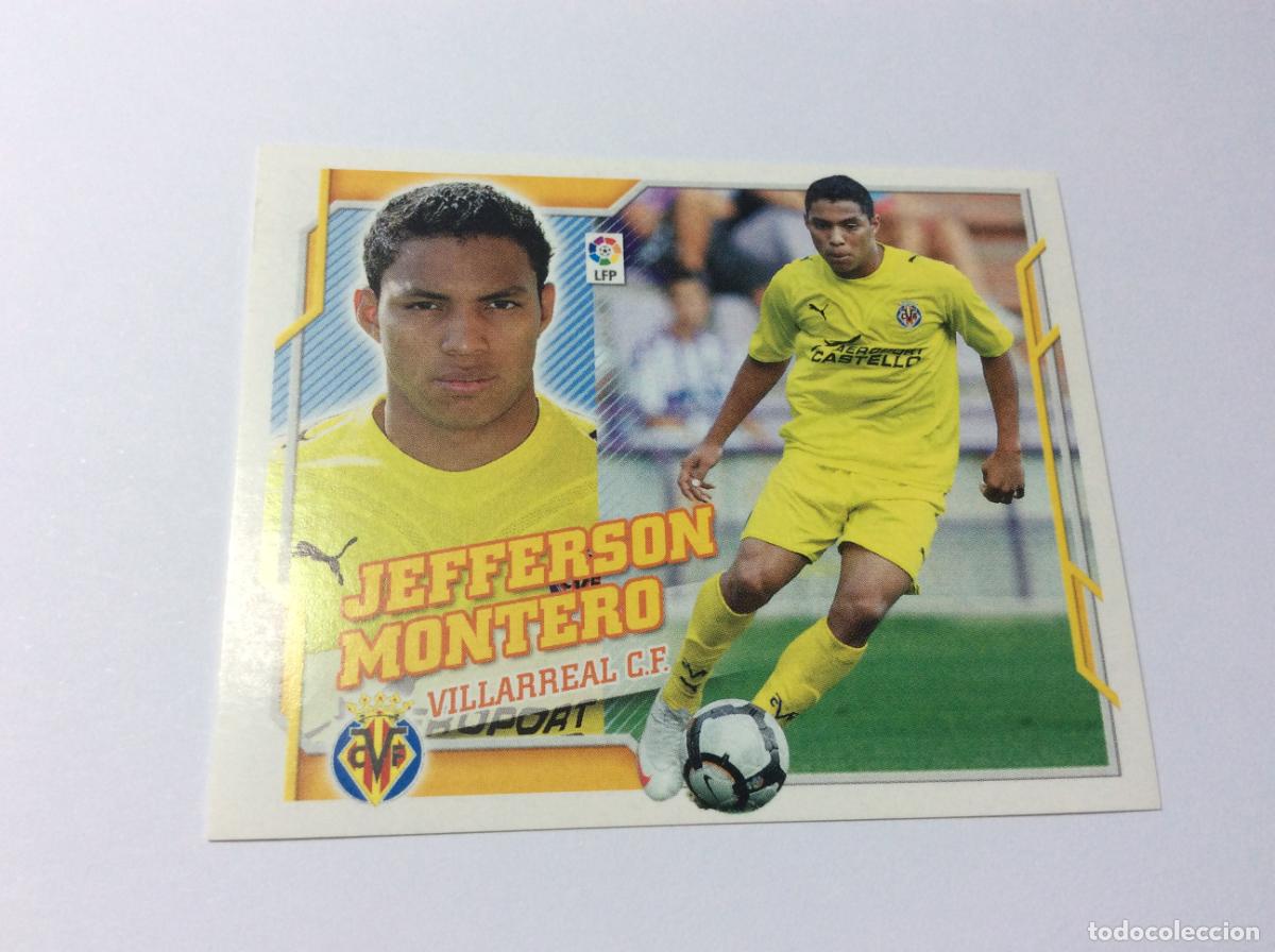 Cromos de f&uacute;tbol: Jefferson Montero Villarreal CF Liga Este 2010 2011 10 11 Panini
