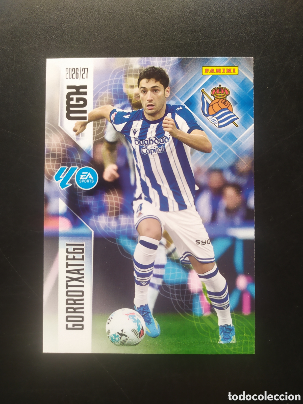 Cromos de f&uacute;tbol: Megacracks 2026 2027 26 27 panini Gorrotxategi n&deg; 315 Real Sociedad