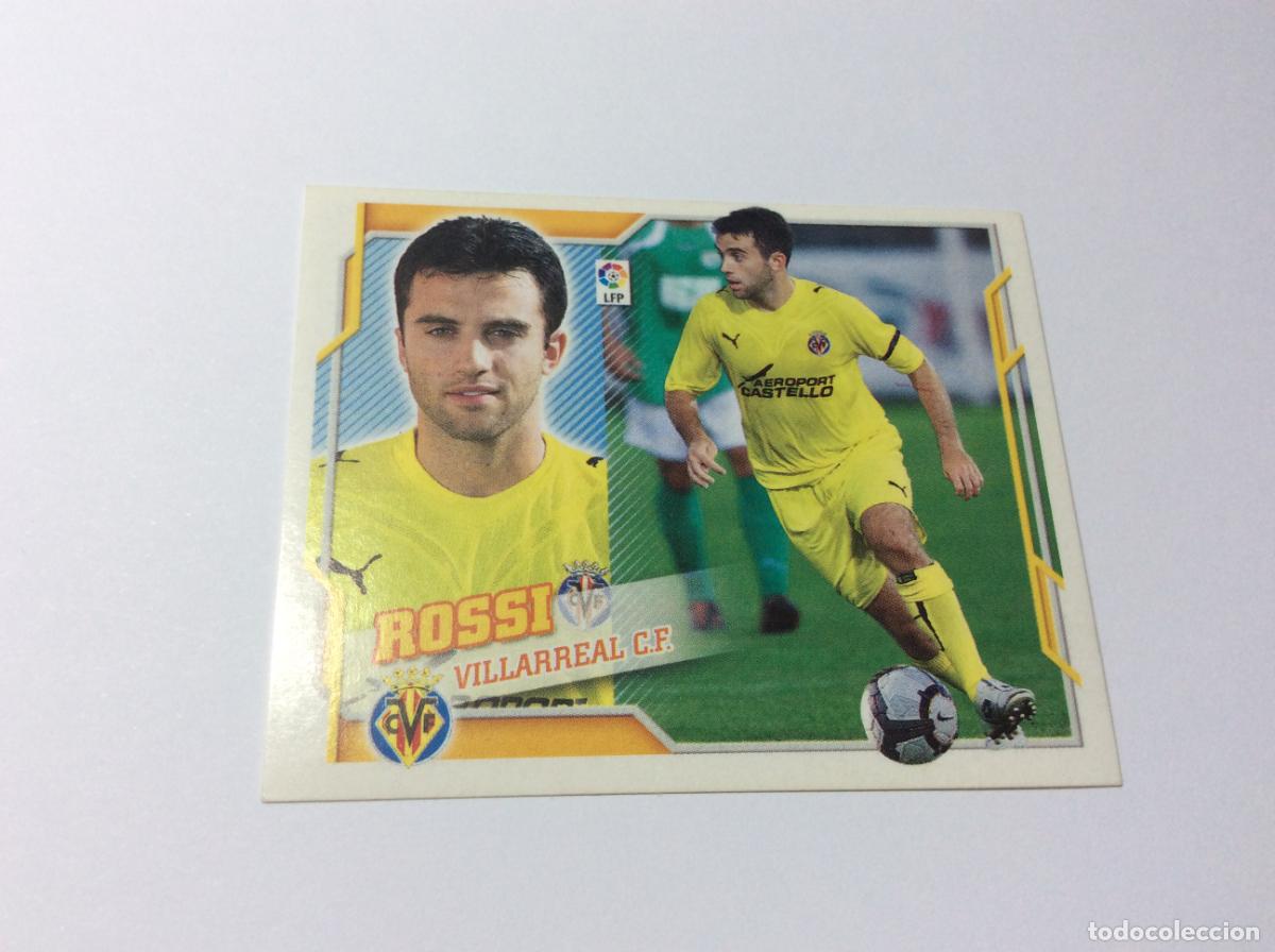 Cromos de f&uacute;tbol: Rossi Villarreal CF Liga Este 2010 2011 10 11 Panini