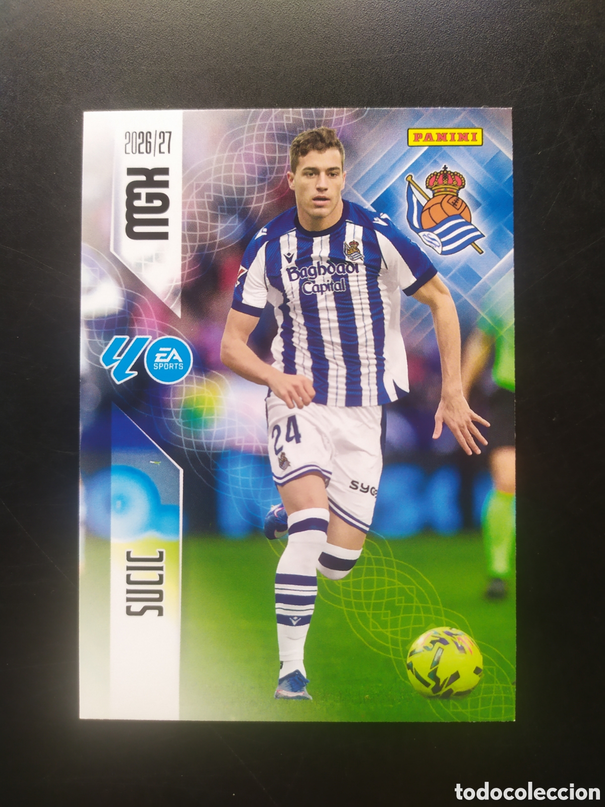 Cromos de f&uacute;tbol: Megacracks 2026 2027 26 27 panini Sucic n&deg; 320 Real Sociedad