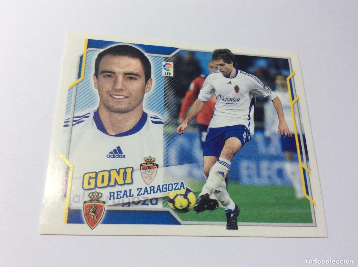 Cromos de f&uacute;tbol: Goni Real Zaragoza Liga Este 2010 2011 10 11 Panini