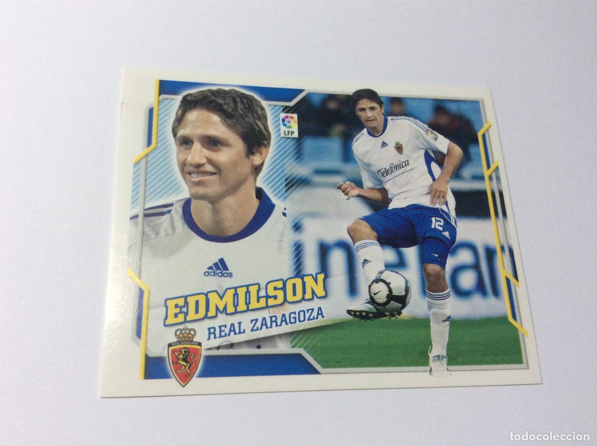 Cromos de f&uacute;tbol: Edmilson Real Zaragoza Liga Este 2010 2011 10 11 Panini