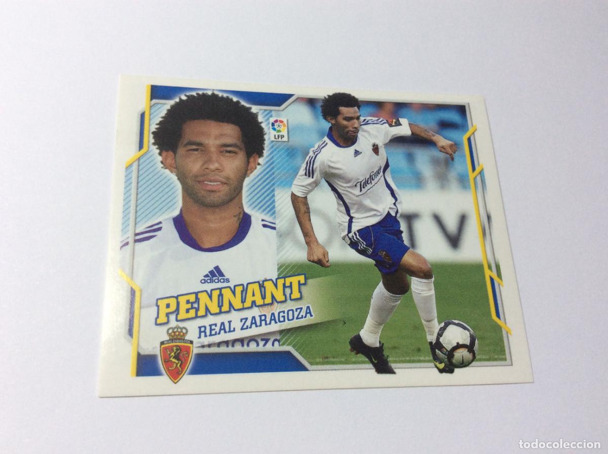 Cromos de f&uacute;tbol: Pennant Real Zaragoza Liga Este 2010 2011 10 11 Panini