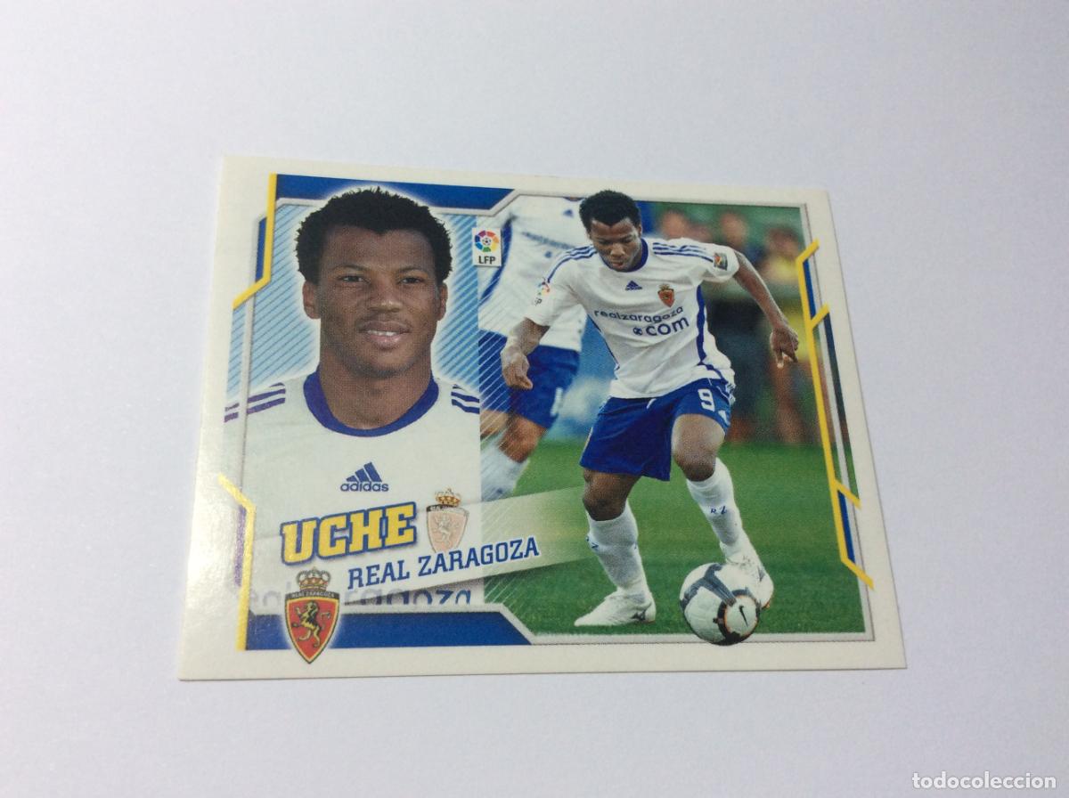 Cromos de f&uacute;tbol: Uche Real Zaragoza Liga Este 2010 2011 10 11 Panini