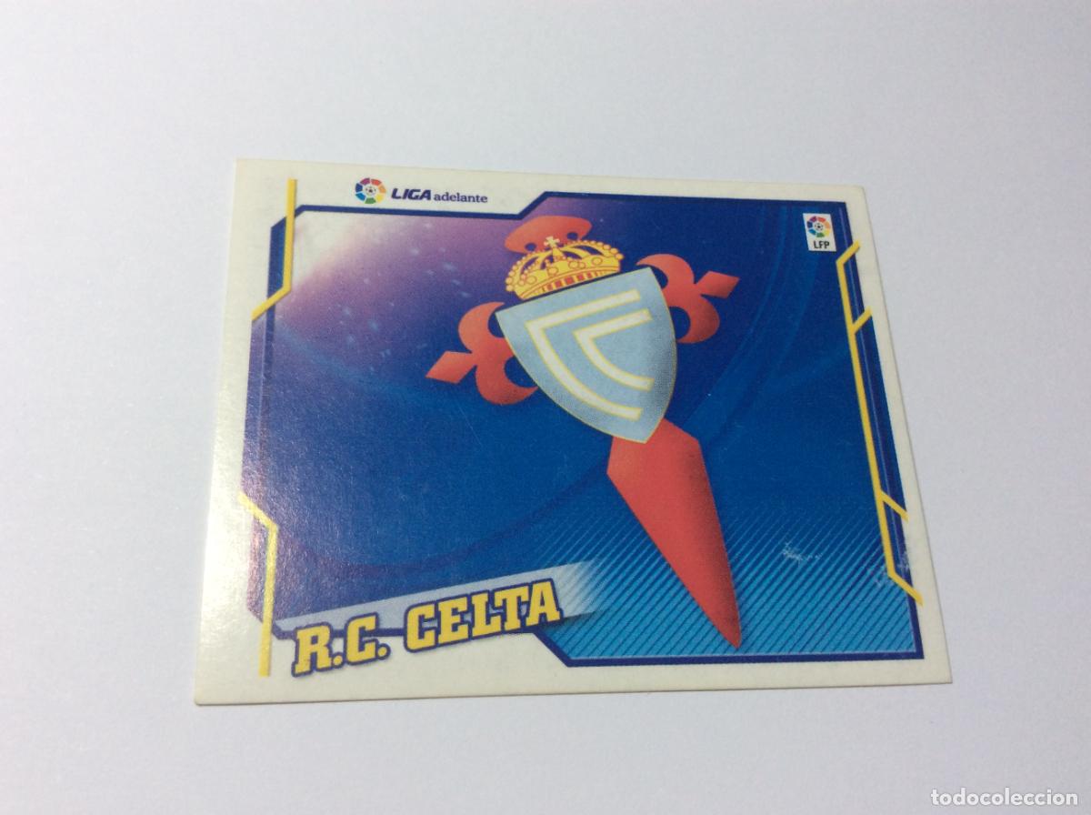 Cromos de f&uacute;tbol: Escudo Celta Vigo Liga Este 2010 2011 10 11 Panini