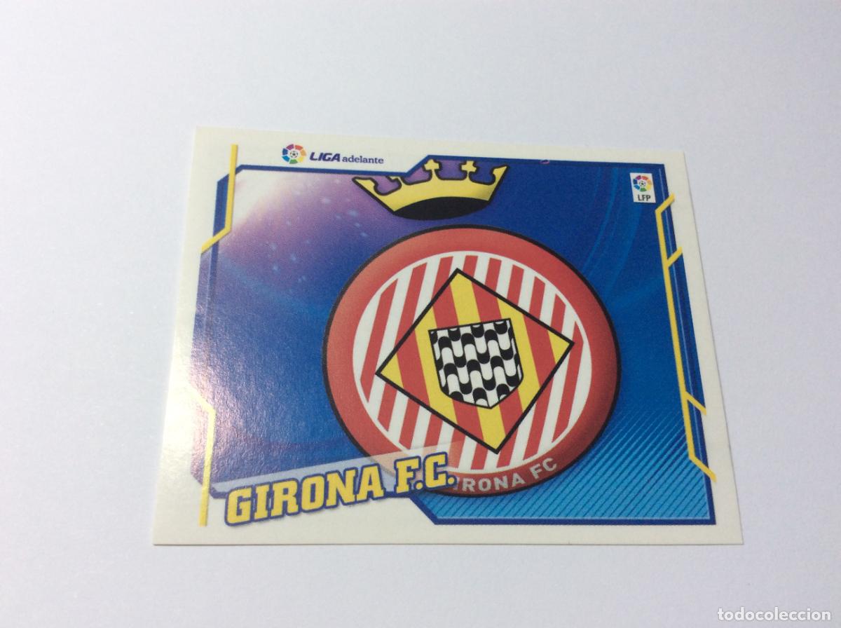 Cromos de f&uacute;tbol: Escudo Girona Liga Este 2010 2011 10 11 Panini
