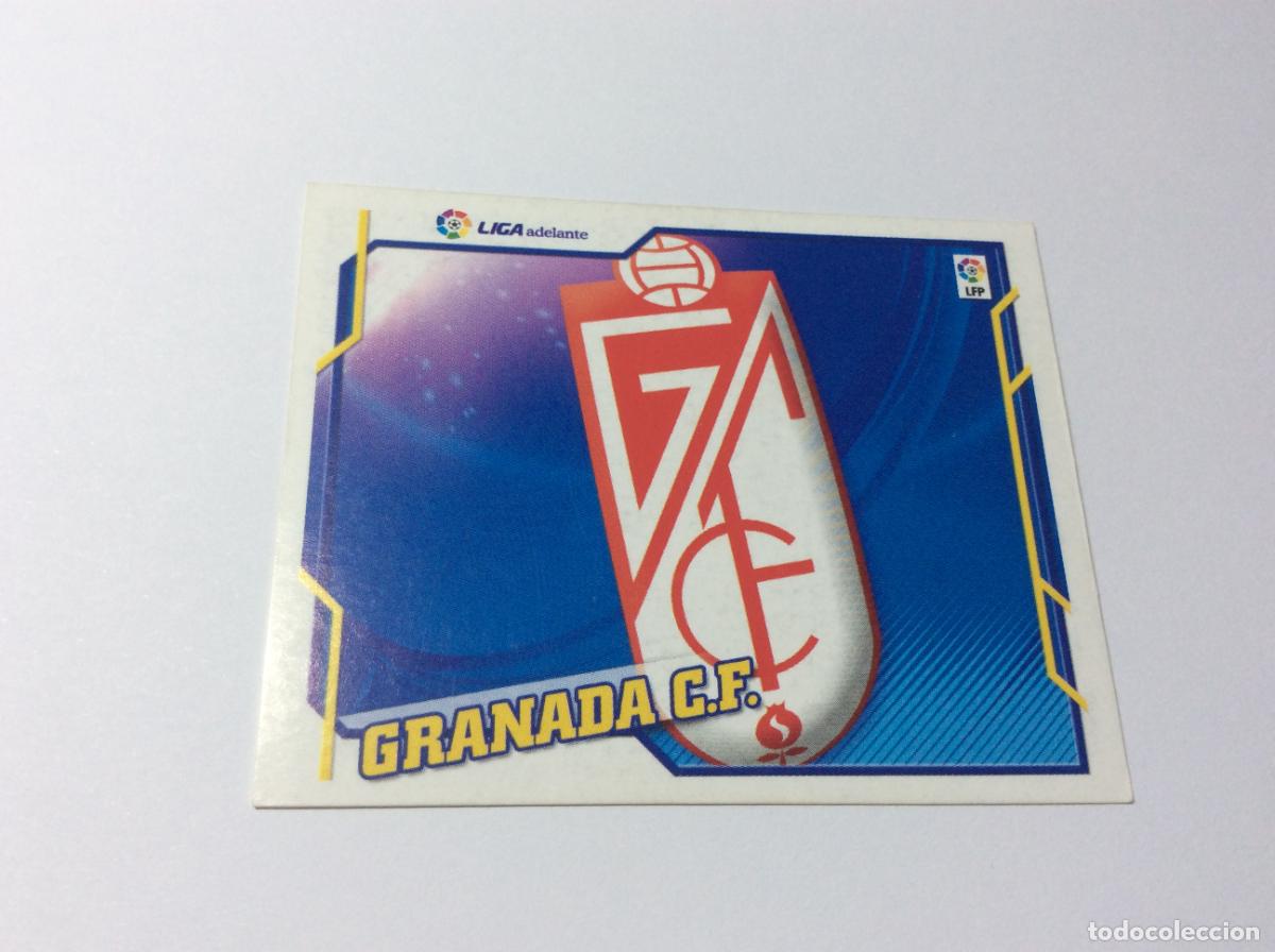 Cromos de f&uacute;tbol: Escudo Granada CF Liga Este 2010 2011 10 11 Panini