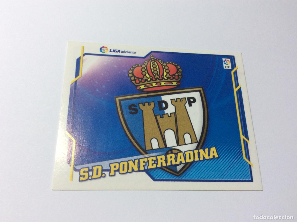 Football Stickers: Escudo SD Ponferradina Liga Este 2010 2011 10 11 Panini