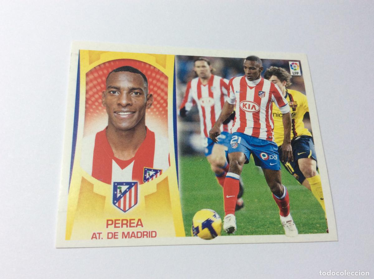 Cromos de f&uacute;tbol: Perea Atl&eacute;tico Madrid Liga Este 2009 2010 09 10 Panini