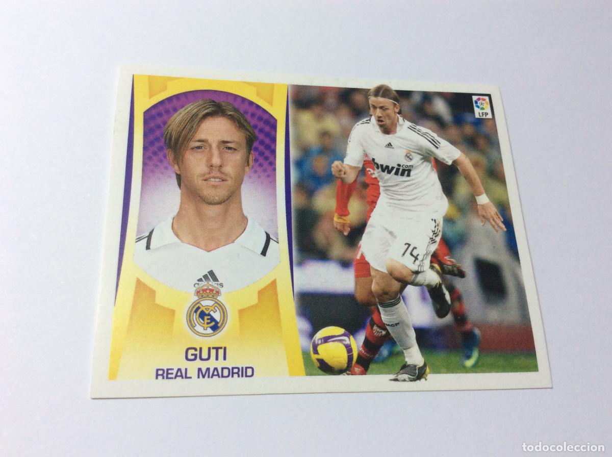 Cromos de f&uacute;tbol: Guti Real Madrid Liga Este 2009 2010 09 10 Panini