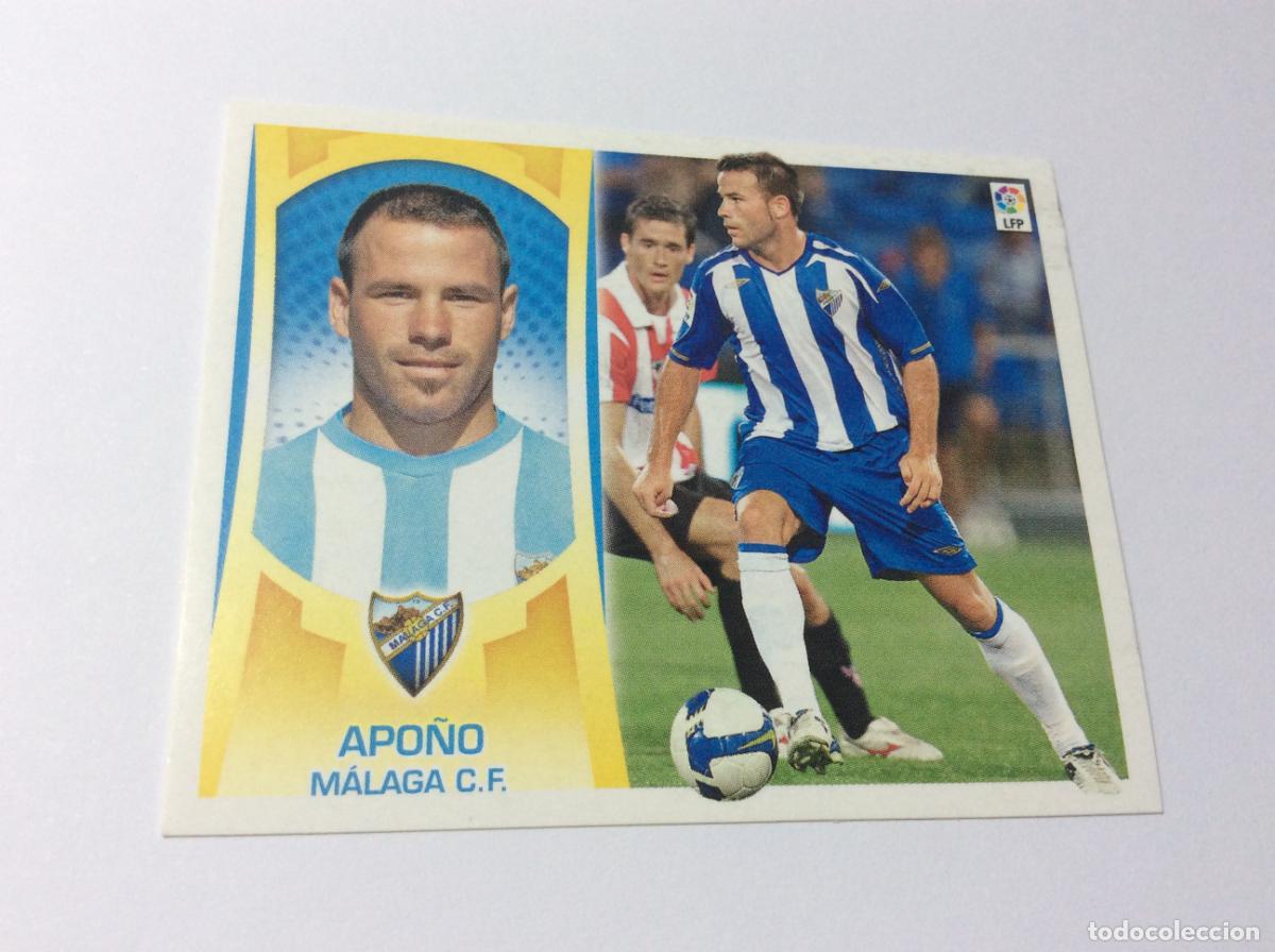 Cromos de f&uacute;tbol: Apo&ntilde;o M&aacute;laga CF Liga Este 2009 2010 09 10 Panini