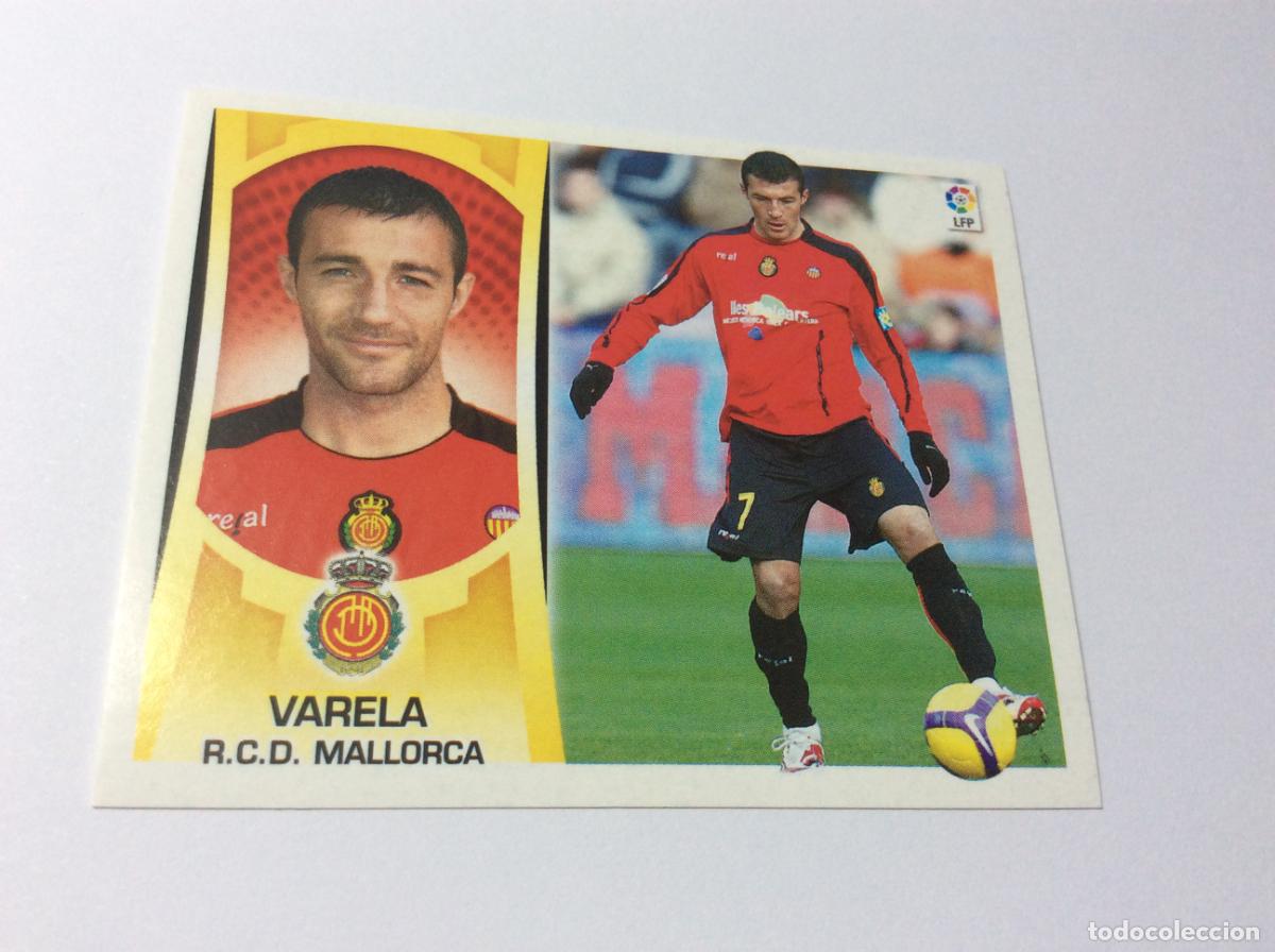 Cromos de f&uacute;tbol: Varela RCD Mallorca Liga Este 2009 2010 09 10 Panini
