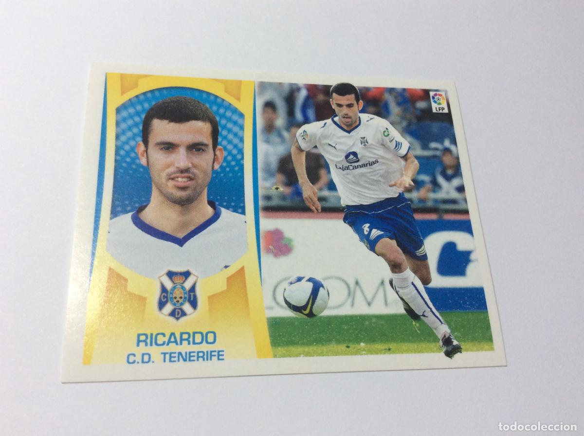 Cromos de f&uacute;tbol: Ricardo CD Tenerife Liga Este 2009 2010 09 10 Panini
