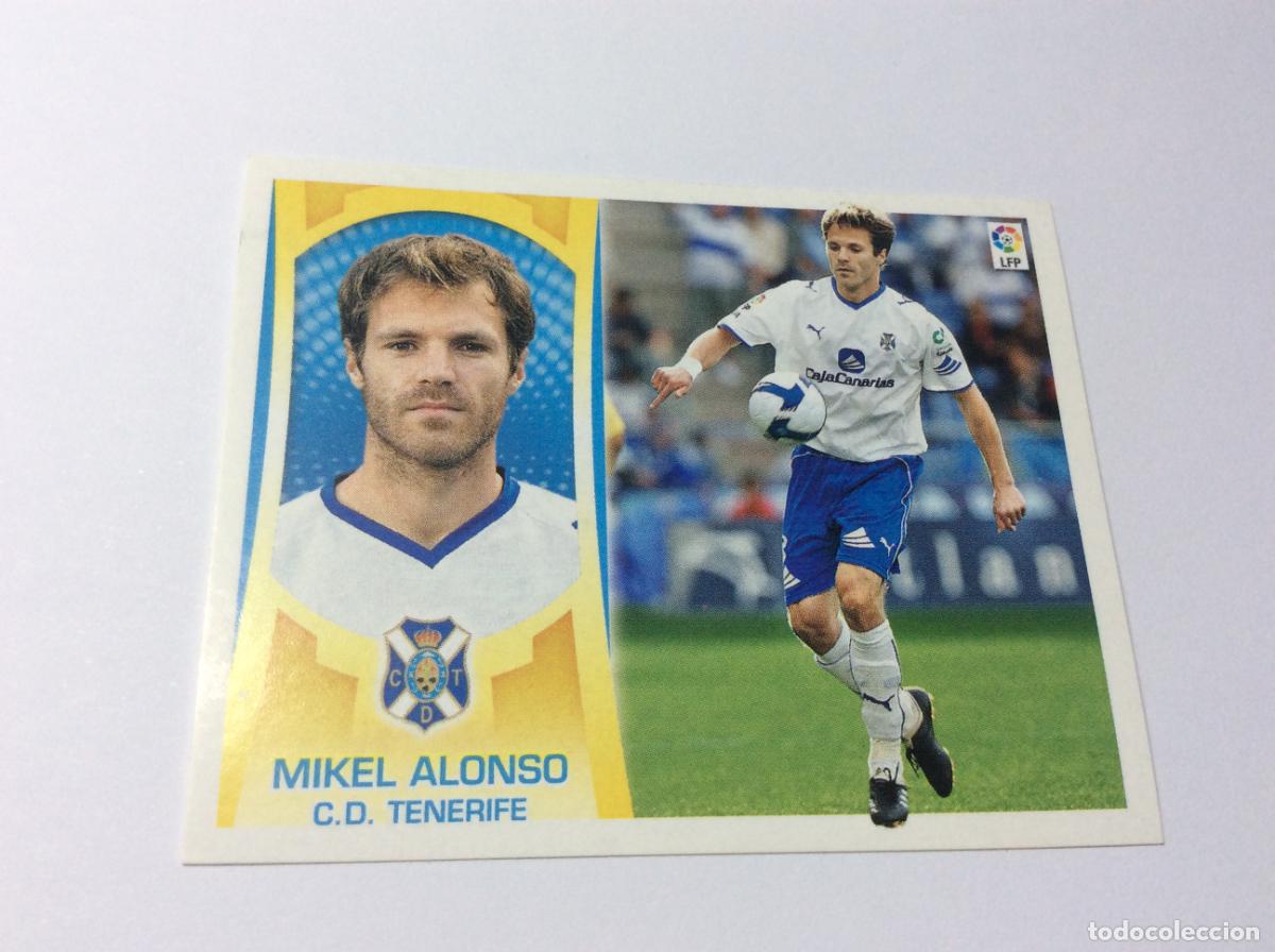 Cromos de f&uacute;tbol: Mikel Alonso CD Tenerife Liga Este 2009 2010 09 10 Panini