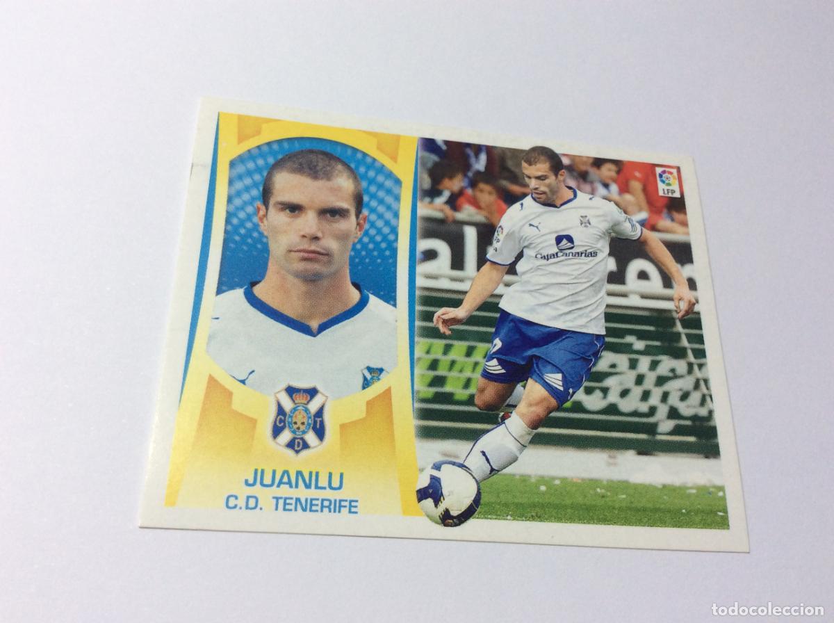 Cromos de f&uacute;tbol: Juanlu CD Tenerife Liga Este 2009 2010 09 10 Panini