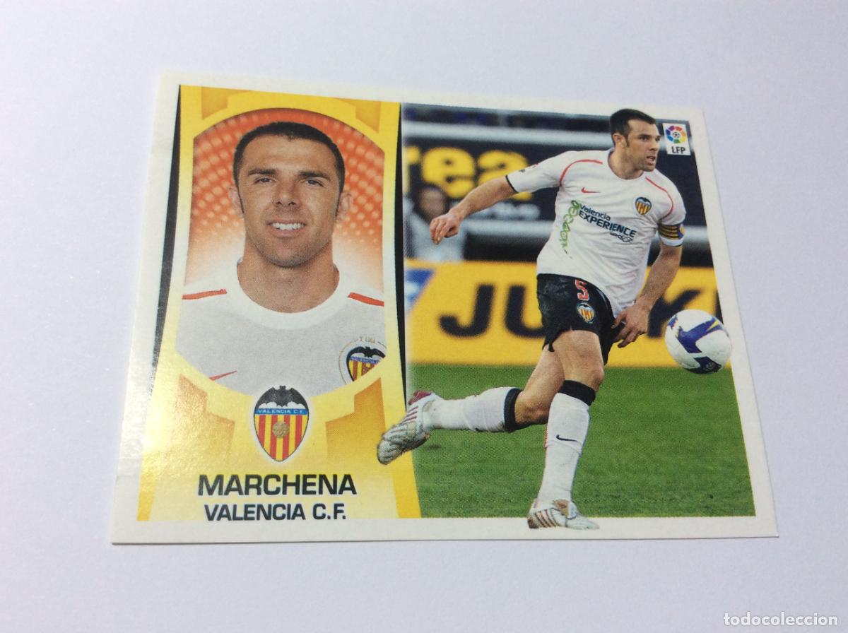 Cromos de f&uacute;tbol: Marchena Valencia CF Liga Este 2009 2010 09 10 Panini