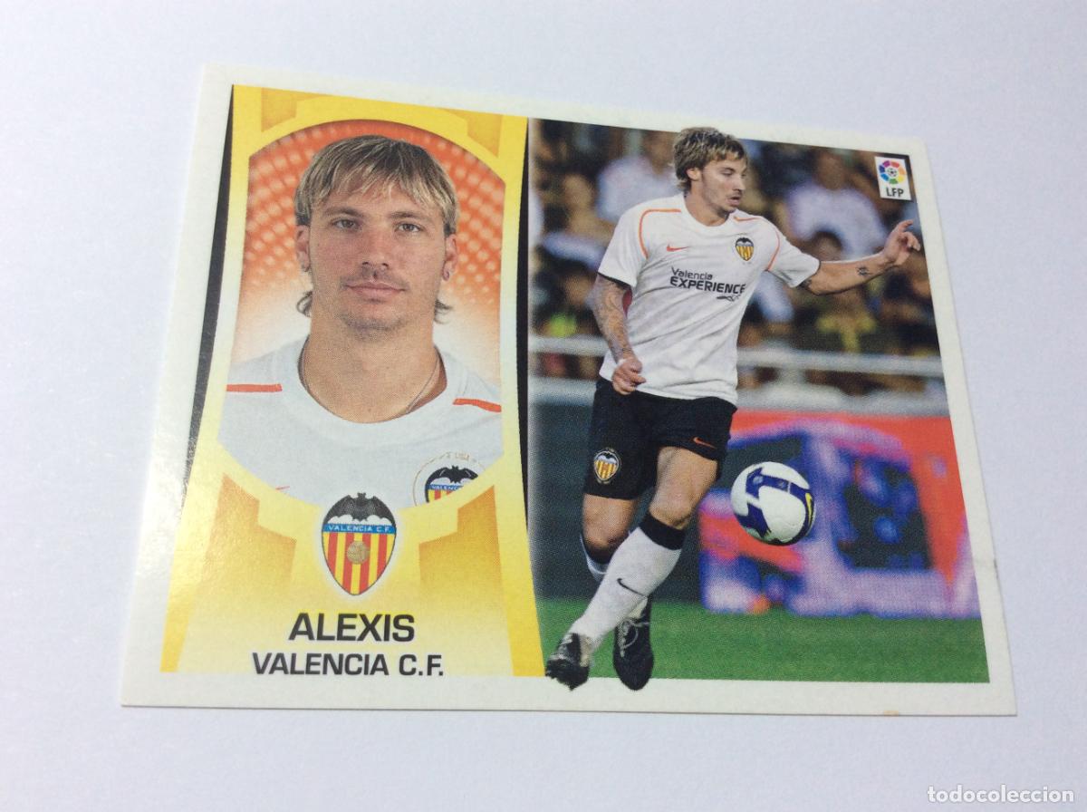 Cromos de f&uacute;tbol: Alexis Valencia CF Liga Este 2009 2010 09 10 Panini
