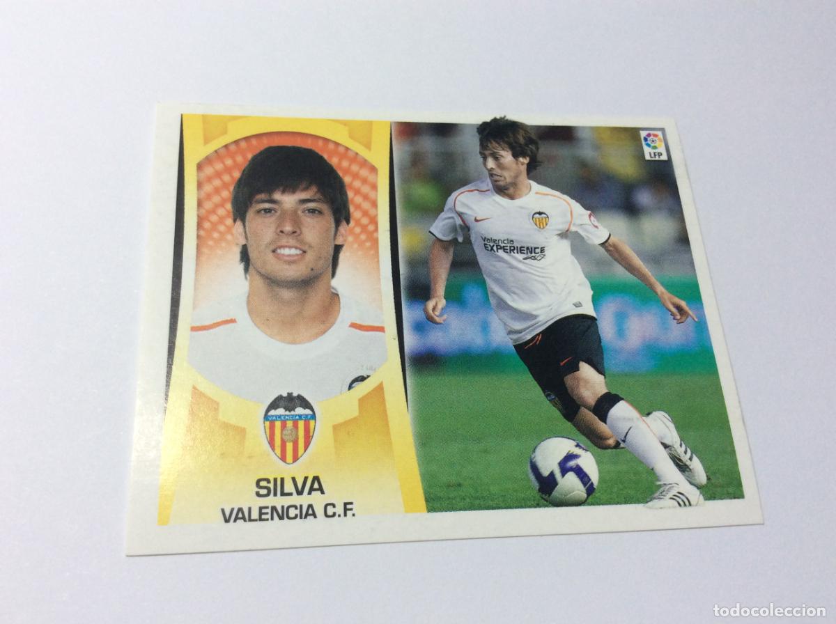 Cromos de f&uacute;tbol: Silva Valencia CF Liga Este 2009 2010 09 10 Panini