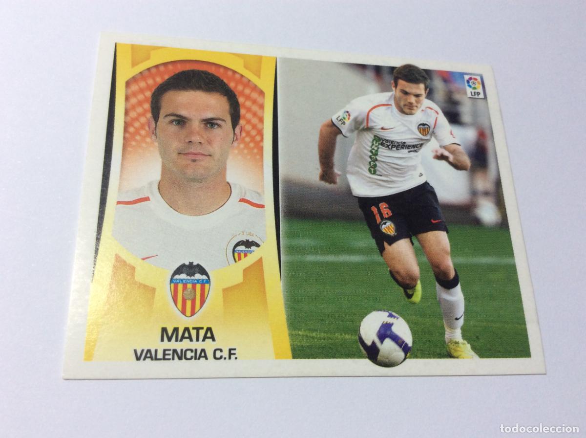 Cromos de f&uacute;tbol: Mata Valencia CF Liga Este 2009 2010 09 10 Panini