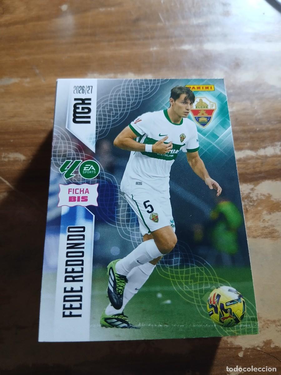 Cromos de f&uacute;tbol: CARD MEGACRACKS TEMPORADA 26/27: FICHA BIS FEDE REDONDO, N&deg; 152 BIS