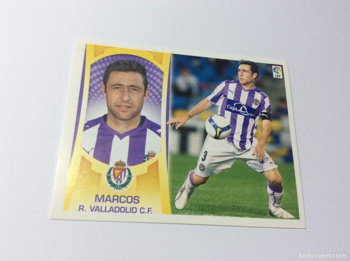 Cromos de f&uacute;tbol: Marcos Real Valladolid Este 2009 2010 09 10 Panini