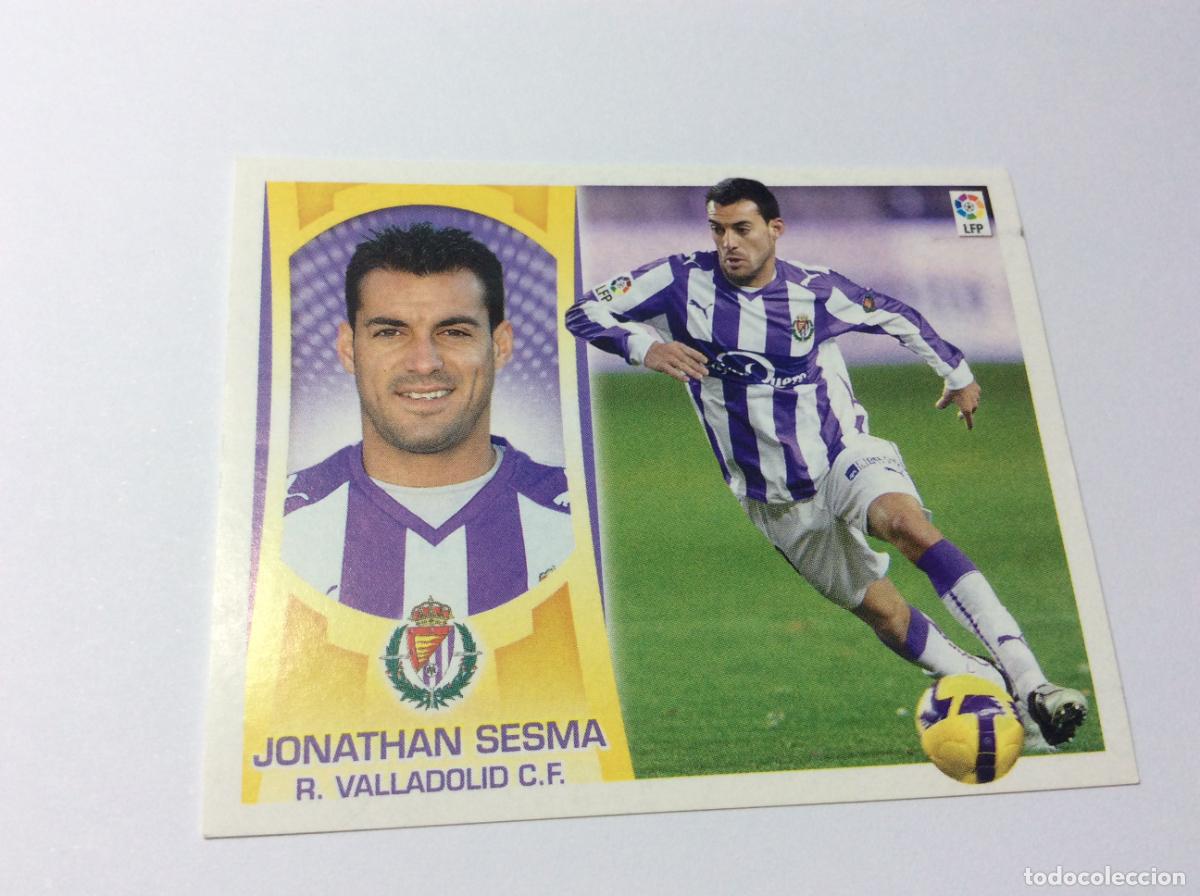 Cromos de f&uacute;tbol: Jonathan Sesma Real Valladolid Este 2009 2010 09 10 Panini