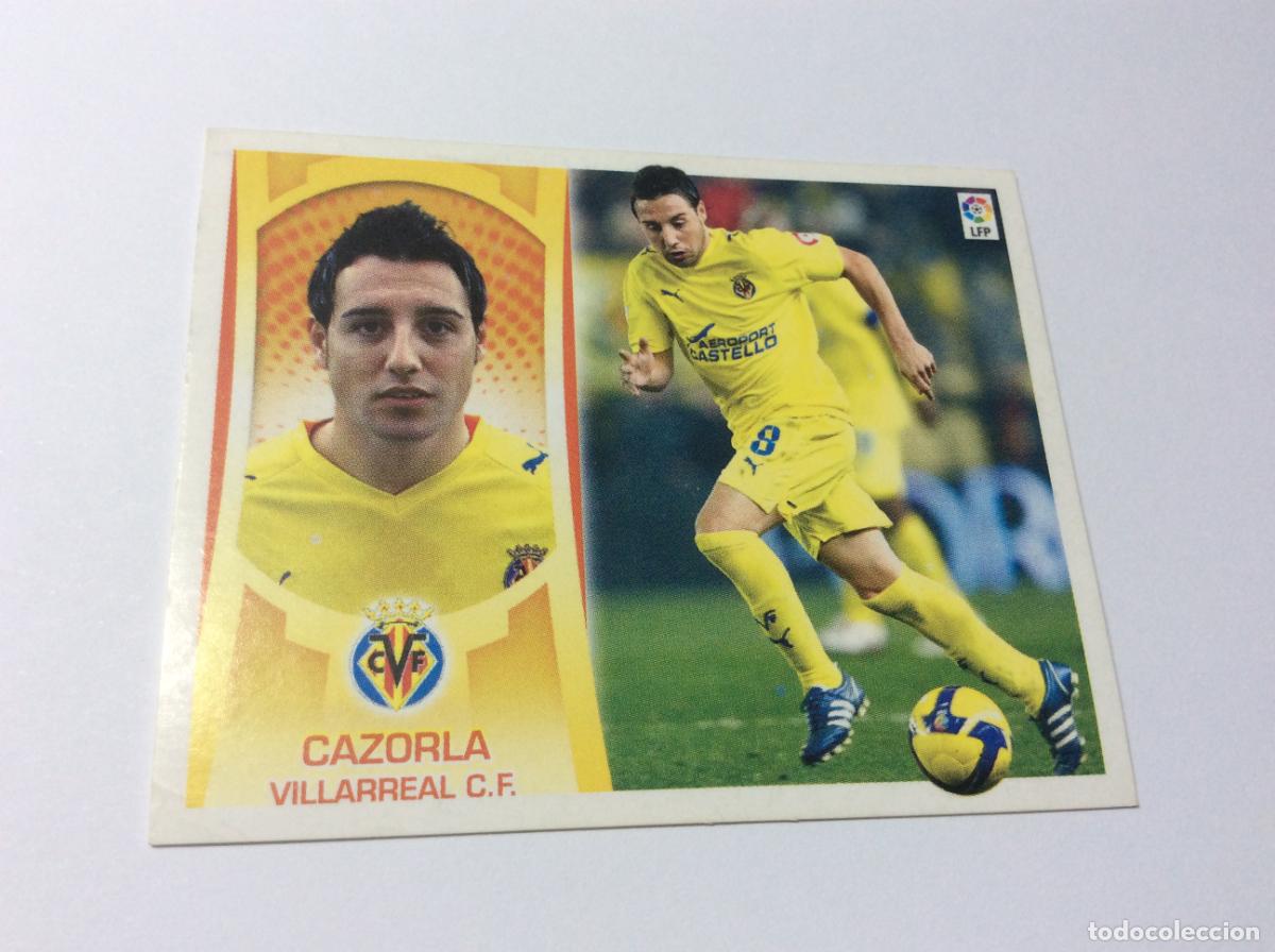 Cromos de f&uacute;tbol: Cazorla Villarreal CF Liga Este 2009 2010 09 10 Panini