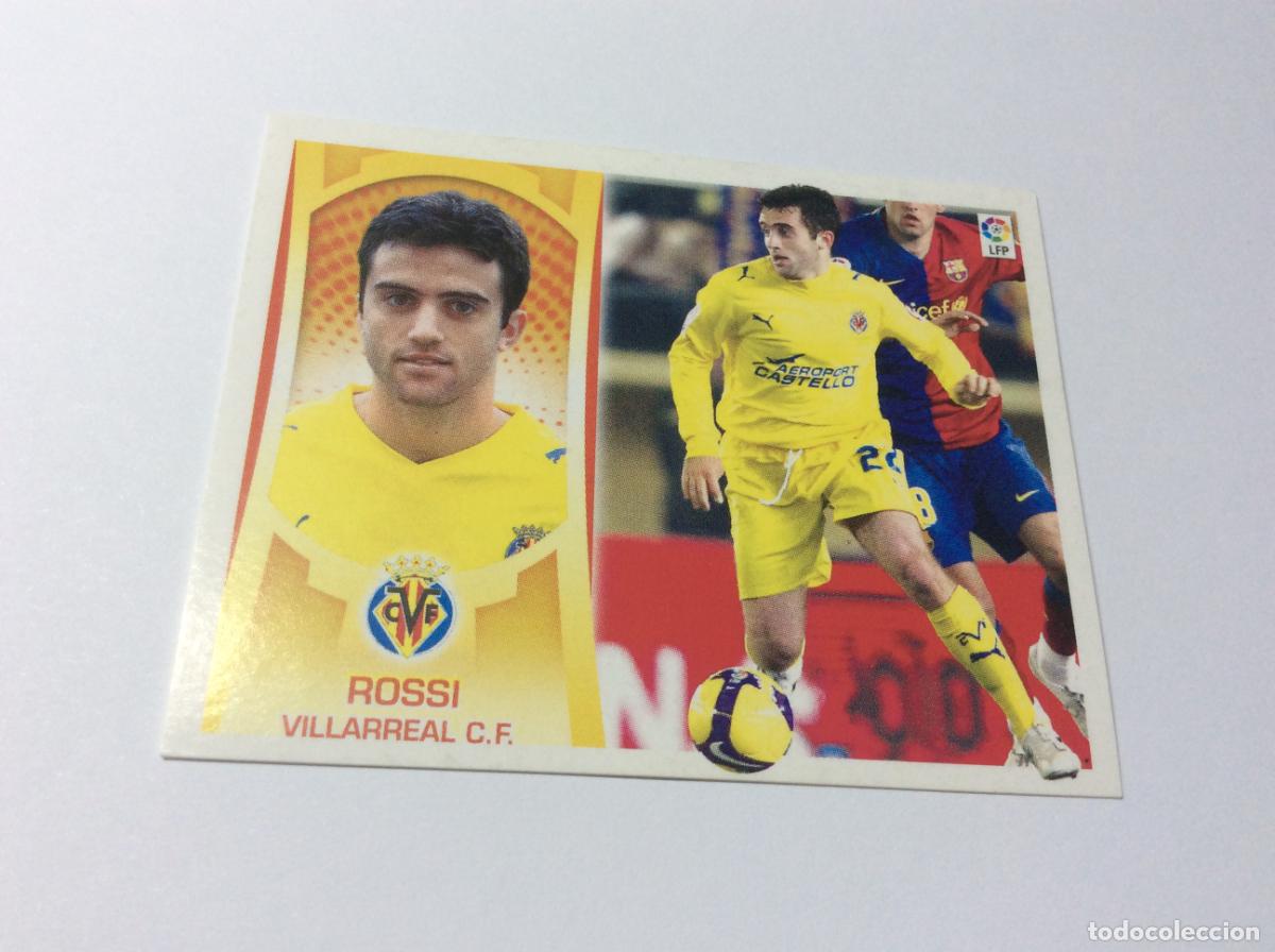 Cromos de f&uacute;tbol: Rossi Villarreal CF Liga Este 2009 2010 09 10 Panini