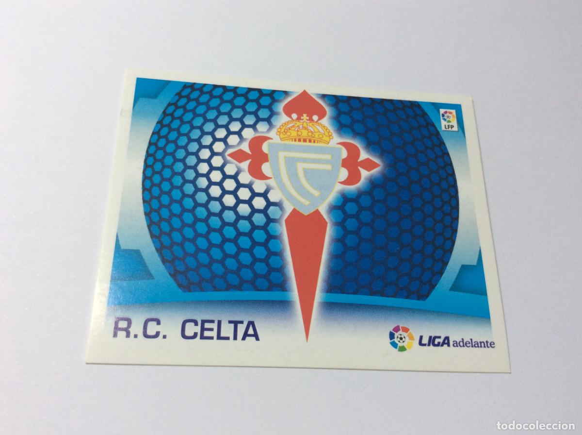 Cromos de f&uacute;tbol: Escudo Celta Vigo Liga Este 2009 2010 09 10 Panini