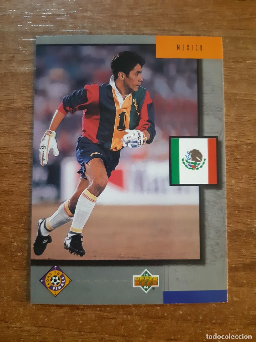 Football Stickers: N&deg;312 JORGE CAMPOS M&Eacute;XICO ROAD TO FINALS WORLD CUP USA 94 UPPER DECK 1994