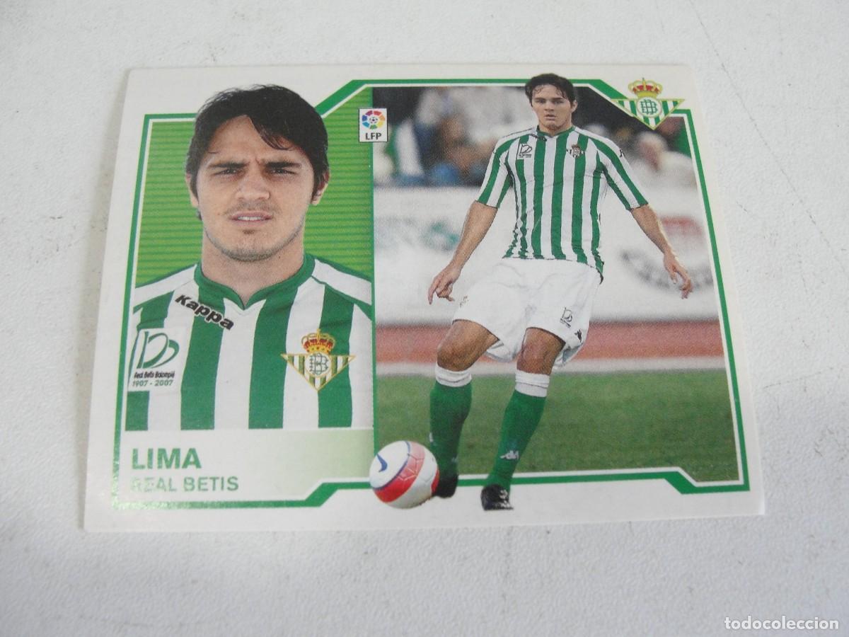 Cromos de f&uacute;tbol: LIGA ESTE 2007 2008 / FICHAJES N&ordm; 47 - LIMA - BETIS - TOTALMENTE NUEVO A ESTRENAR