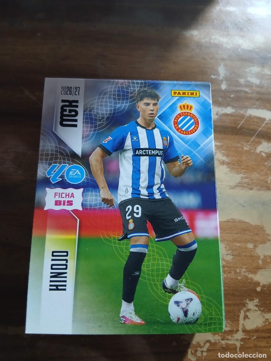 Cromos de f&uacute;tbol: CARD MEGACRACKS TEMPORADA 26/27: FICHA BIS HINOJO, N&deg; 170 BIS