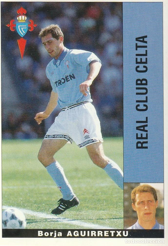 Cromos de f&uacute;tbol: PANINI 95-96. AGUIRRETXU. NUNCA PEGADO.