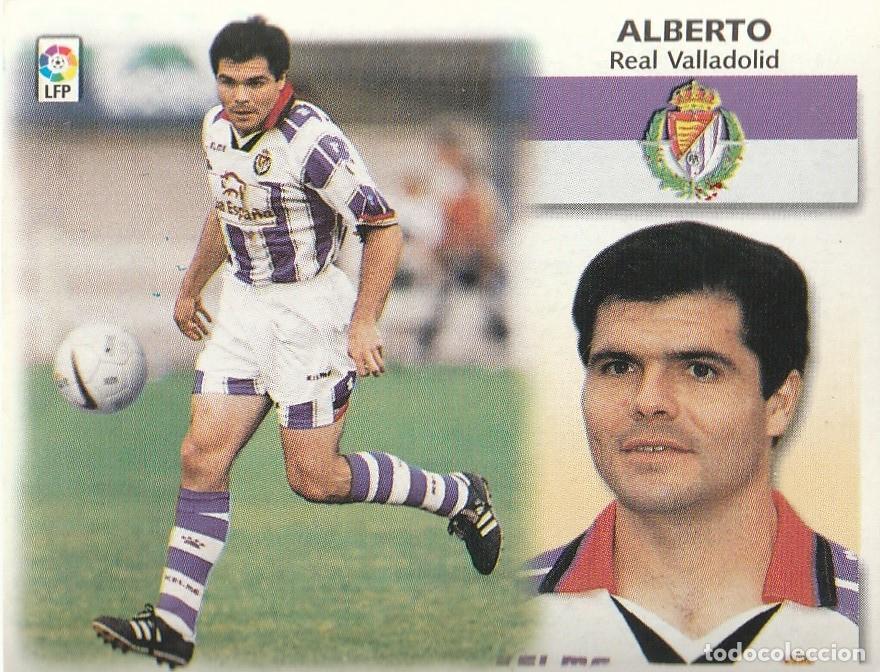 Cromos de f&uacute;tbol: ESTE 99-00 ALBERTO. NUNCA PEGADO.
