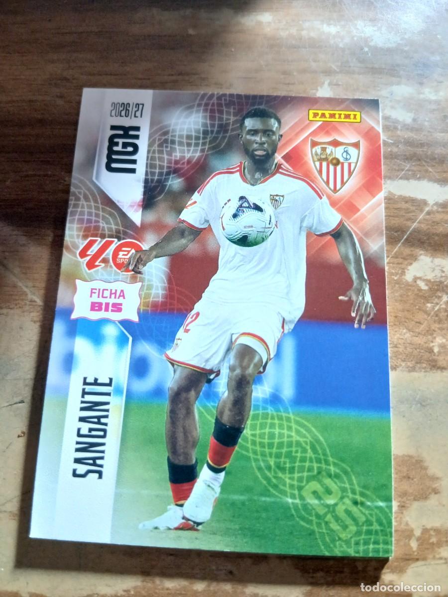 Cromos de f&uacute;tbol: CARD MEGACRACKS TEMPORADA 26/27: FICHA BIS SANGANTE, N&deg; 331 BIS