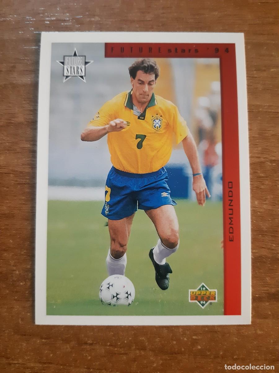 Cromos de f&uacute;tbol: N&deg;297 EDMUNDO BRAZIL BRASIL FUTURE STARS ROOKIE WORLD CUP USA 94 UPPER DECK 1994