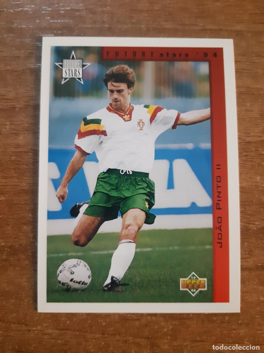 Cromos de f&uacute;tbol: N&deg;296 JOAO PINTO II PORTUGAL FUTURE STARS ROOKIE WORLD CUP USA 94 UPPER DECK 1994