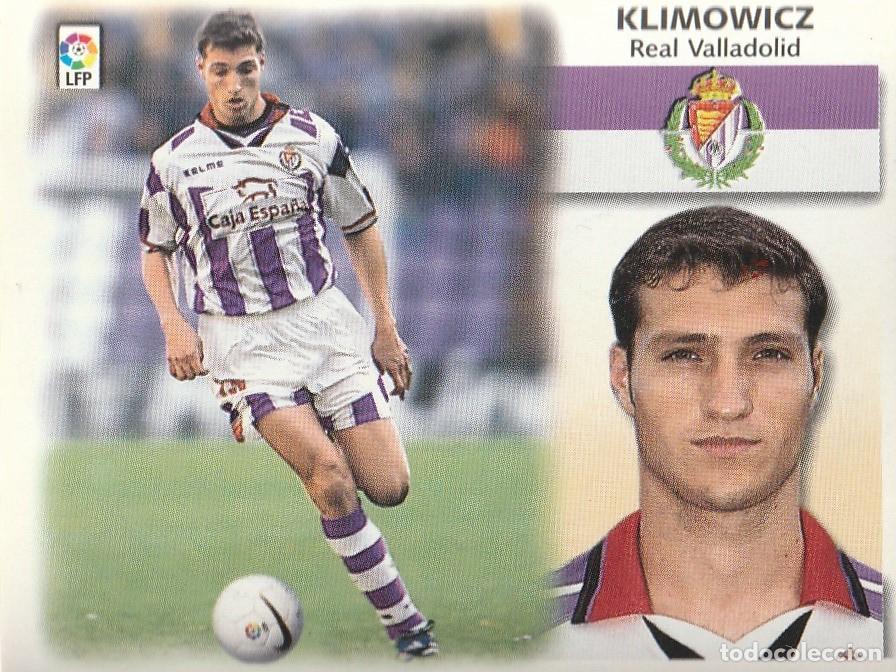Cromos de f&uacute;tbol: ESTE 99-00. BAJA KLIMOWICZ. NUNCA PEGADO.