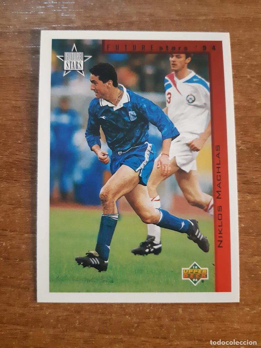 Cromos de f&uacute;tbol: N&deg;290 NIKLOS MACHLAS GREECE GRECIA FUTURE STARS ROOKIE WORLD CUP USA 94 UPPER DECK 1994