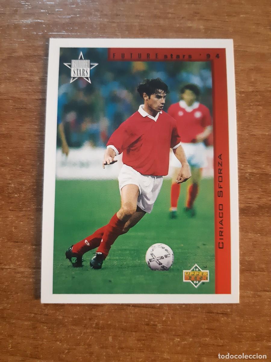 Cromos de f&uacute;tbol: N&deg;285 CIRIACO SFORZA SWITZERLAND SUIZA FUTURE STARS ROOKIE WORLD CUP USA 94 UPPER DECK 1994