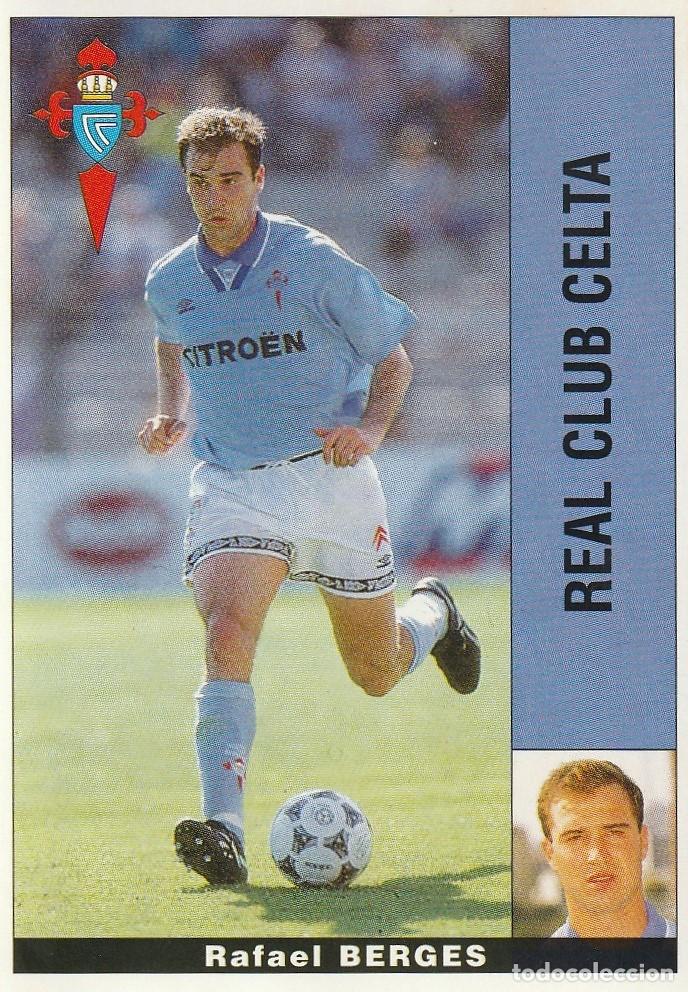 Cromos de f&uacute;tbol: PANINI 95-96. BERGES. NUNCA PEGADO.
