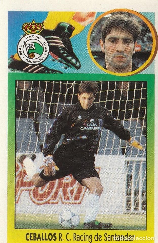 Cromos de f&uacute;tbol: ESTE 93-94. CEBALLOS. NUNCA PEGADO. - Foto 1