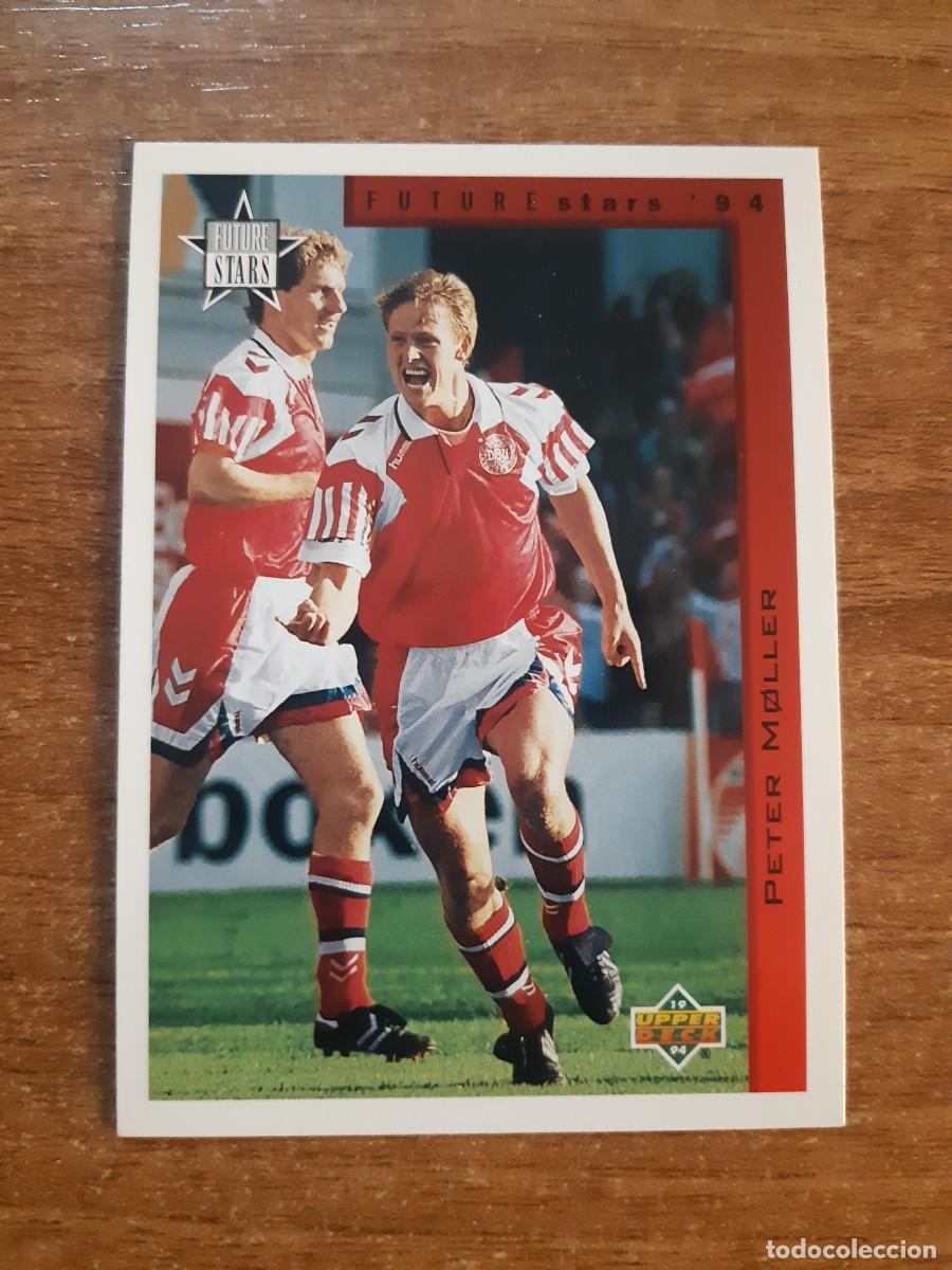 Cromos de f&uacute;tbol: N&deg;284 PETER M&Oslash;LLER DENMARK DINAMARCA FUTURE STARS ROOKIE WORLD CUP USA 94 UPPER DECK 1994