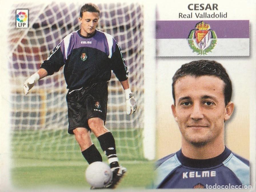 Cromos de f&uacute;tbol: ESTE 99-00. C&Eacute;SAR. NUNCA PEGADO. - Foto 1