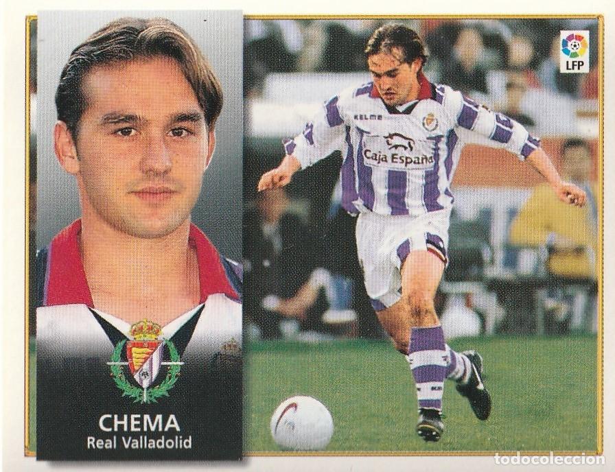 Cromos de f&uacute;tbol: ESTE 98-99. CHEMA. NUNCA PEGADO.
