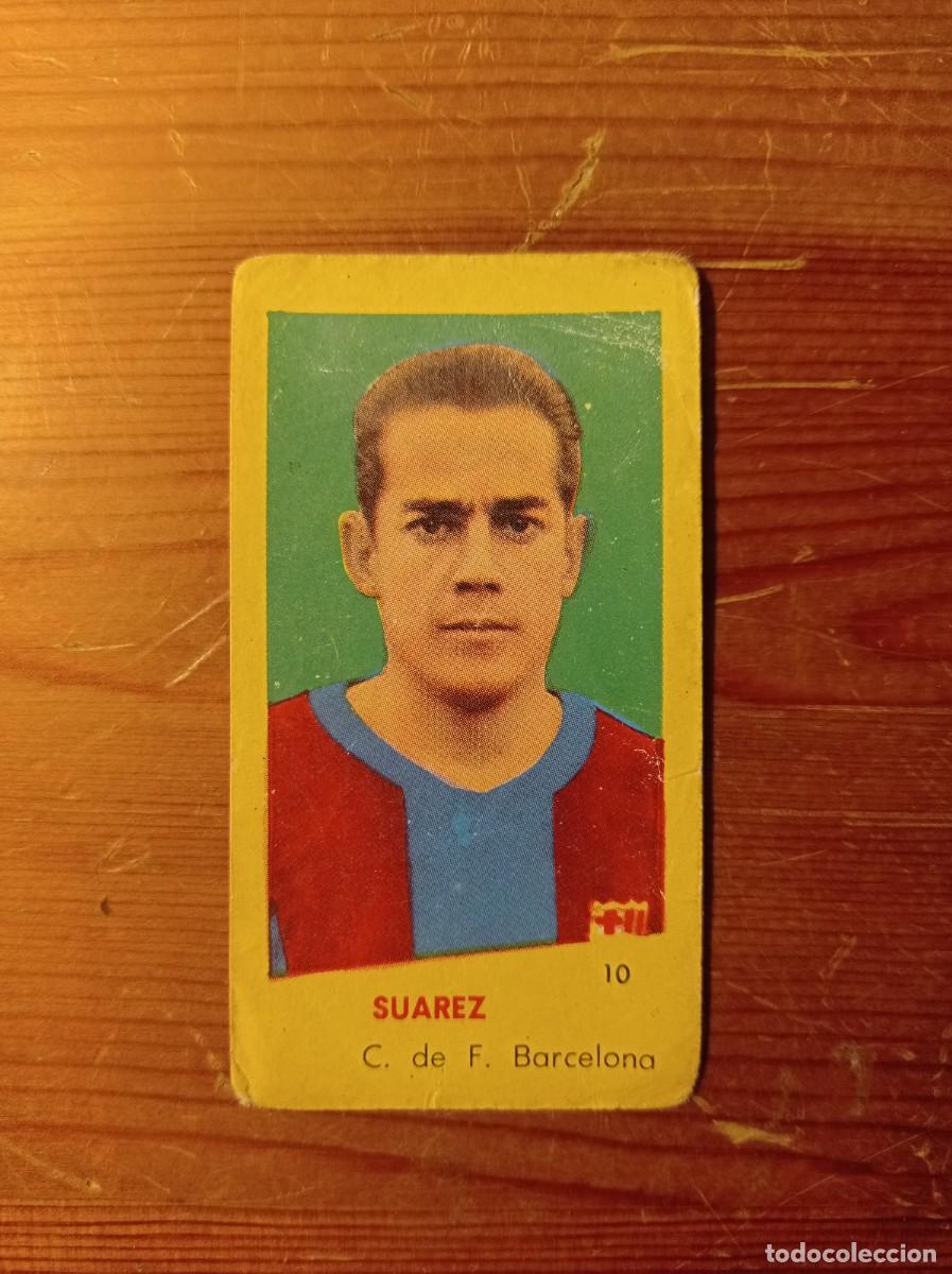 Cromos de f&uacute;tbol: Luis Suarez 10 Barcelona - Campeones Bruguera 1960 1961 60 61