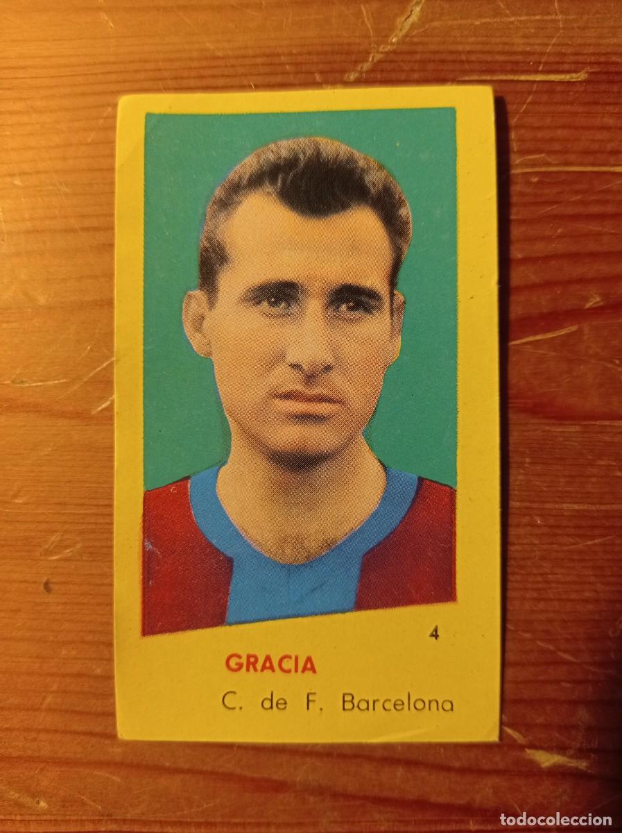 Cromos de f&uacute;tbol: Gracia 4 Barcelona - Campeones Bruguera 1960 1961 60 61