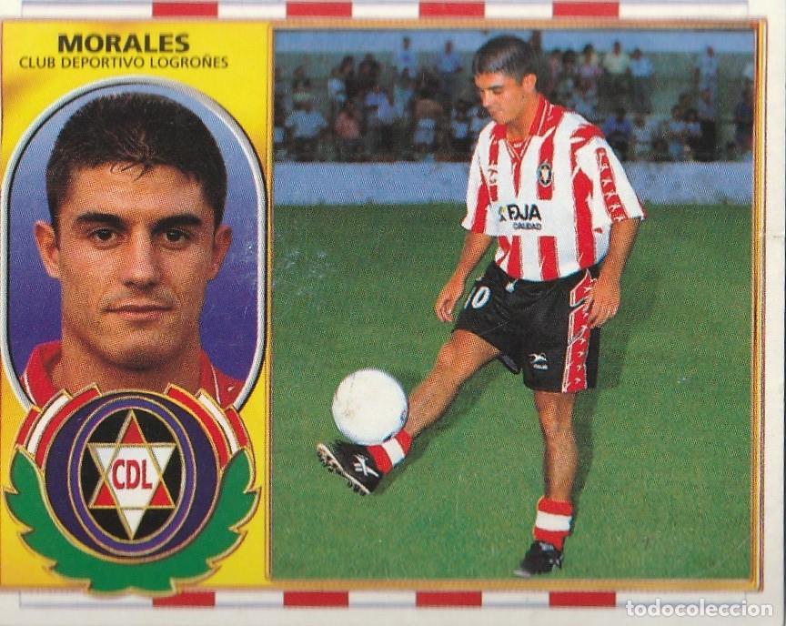 Cromos de f&uacute;tbol: ESTE 96-97. COLOCA MORALES. NUNCA PEGADO.