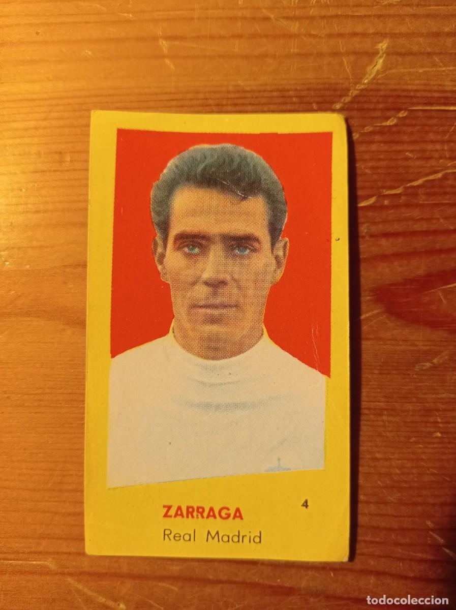 Cromos de f&uacute;tbol: Zarraga 4 Real Madrid - Campeones Bruguera 1960 1961 60 61